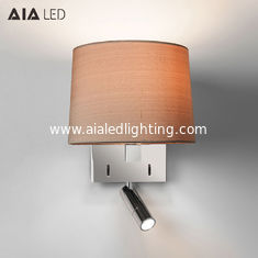 China Hotel flexible reading wall lamp &amp; inside headboard wall light led bedside wall light for bedroom supplier