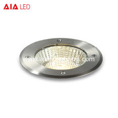 China 304SUS Cover+Aluminum body round COB 10W led underground light outside led underground lamp for garden decoration supplier