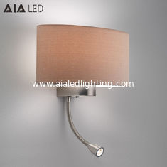 China Adjustable headboard wall light &amp; Interior led reading wall lamp bed reading light for luxury hotels supplier