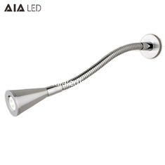 China IP40 wall mounted reading wall light 3W Indoor LED gooseneck wall lamp for villa decoration supplier