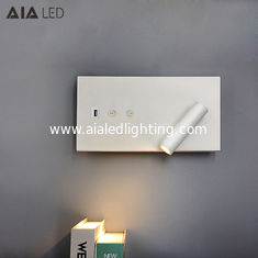 China hotel led flexible bedside reading wall light usb led reading lamp/led book wall light supplier