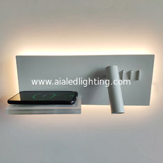 China Wireless charging usb reading light led reading lamp for bed headboard reading light led reading light for hotel supplier