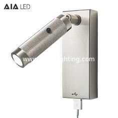China Surface mounted USB reading wall lamp bedside wall light reading light usb bed wall light for hotel supplier