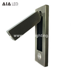 China Adjustable indoor with switch reading light hotel/led reading book light for bedroom supplier