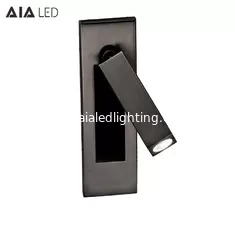 China Rotate recessed mounted bedside wall lamp/led reading light led bed wall light for hotel rooms supplier