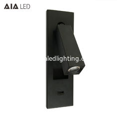 China Fashion hotel wall reading light hotel 3W adjustable bed reading light LED wall light /led reading light supplier