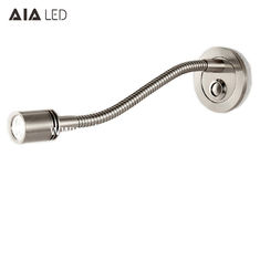 China IP40 recessed mounted wall reading wall lamp 3W Inside LED bed headboard wall light for villa decoration supplier
