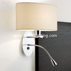 China Recessed mounted flexible led reading light 3W led bedside wall light for high grade hotel supplier
