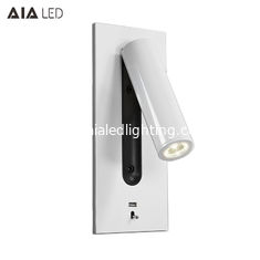 China Modern flexible LED reading light/indoor led headboard wall light bedside wall light for hotel decoration supplier