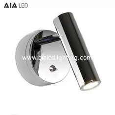 China Wall mounted headboard reading wall light led bed wall lamp 3W led bedside wall light for five star hotel supplier