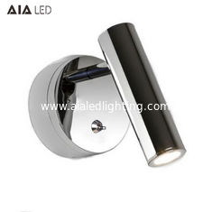 China Wall mounted headboard reading wall light led bed wall lamp 3W led bedside wall light for five star hotel supplier