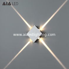 China Steel inside 4x1W  IP20 modern 5degree beam angle LED wall light /LED decoration wall light supplier