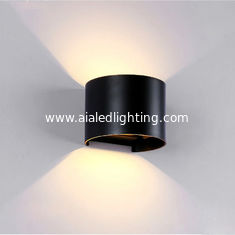 China Waterproof IP65 adjustable angle outside wall lights black &amp; outdoor wall led light supplier