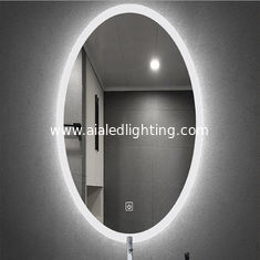 China Custom made multifunctional intelligent anti-fog mirror light led bathroom mirror lamp hotel HD wall mirror light supplier