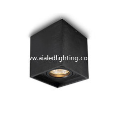 China GU10 holder black surface mounted COB LED downlight&LED outdoor ceiling light for hotel supplier