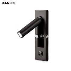 China LED wall lamp modern switch hotel room bedroom bedside lamp reading light supplier