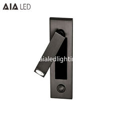 China hotel bedside wall lamp car reading light bed wall lamp dimmable rotating reading lamp supplier