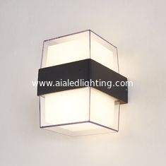 China Manufacturer waterproof IP65 acrylic 12W exterior wall lighting fitting outdoor wall lamp light fixtures supplier