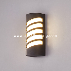China Aluminum corridor garden terrace 12W outdoor wall lighting fitting external wall lamp light supplier