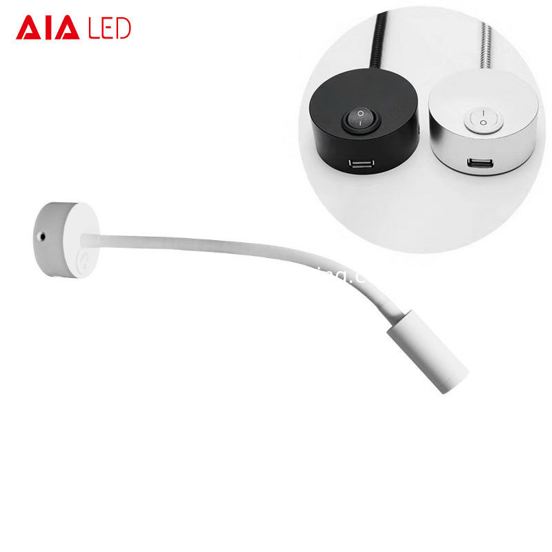 Ip40 Wall Mounted Swanneck Lamp Usb 3w Gooseneck Reading Light For Hotel - Gooseneck Reading Light Wall Mounted Ip40 Wall Mounted Swanneck Lamp Usb 3w Gooseneck Reading Light For Hotel - Gooseneck Reading Light Wall Mounted