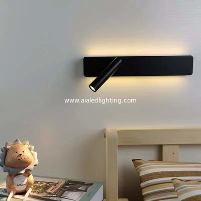 Modern Reading Book Light Indoor Surface Mounted Aluminum Frosted Led Flexible Living Room Bedroom Bed Bedside Wall Lamp supplier