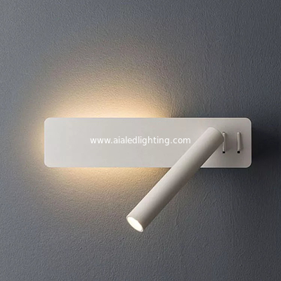 Modern Reading Book Light Indoor Surface Mounted Aluminum Frosted Led Flexible Living Room Bedroom Bed Bedside Wall Lamp supplier