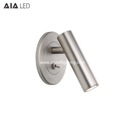 Indoor recessed mounted bedroom bed wall lighting headboard wall light led reading bedside wall lamps for villas supplier