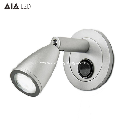 Surface mounted hotel 3W pulldown led bed wall lamp for bedroom accordion wall lamp for bedside supplier