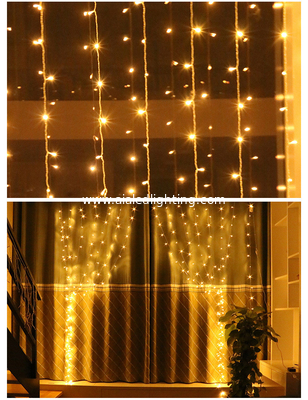 Outdoor indoor LED Icicle light chain christmas light IP44 waterproof supplier