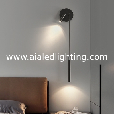 Bedside chandelier modern bedroom living room sofa background wall lamp pendant spotlight hotel villa Nordic atmosphere supplier