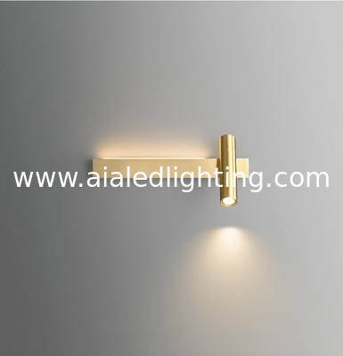 led reading wall lamp minimalist living room decoration creative simple modern bedside wall light bedroom light supplier