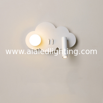 Bedroom bedside reading wall lamp creative full acrylic ball eye protection spotlight modern sofa background wall lamps supplier