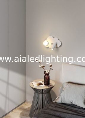 Bedroom bedside reading wall lamp creative full acrylic ball eye protection spotlight modern sofa background wall lamps supplier