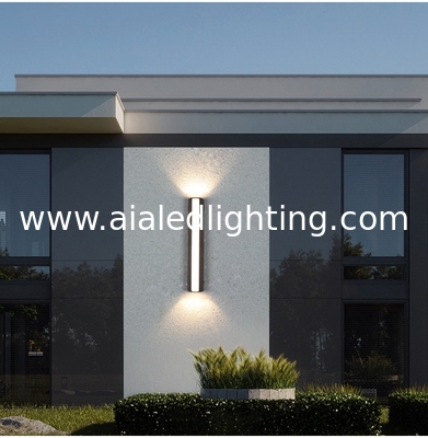 External wall lamps waterproof garden light staircase wall lamp surface three sides luminous wall light supplier