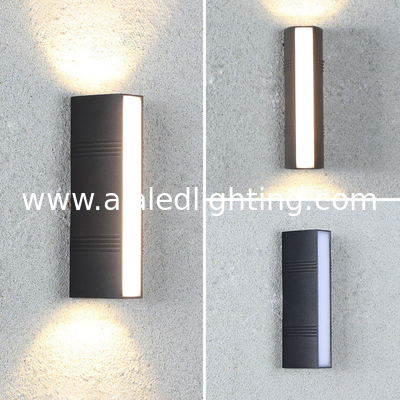 External wall lamps waterproof garden light staircase wall lamp surface three sides luminous wall light supplier