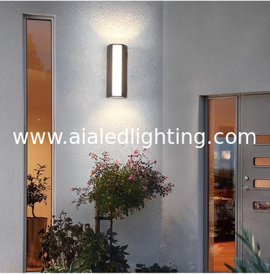 External wall lamps waterproof garden light staircase wall lamp surface three sides luminous wall light supplier