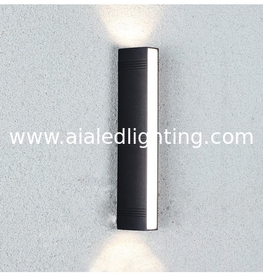 External wall lamps waterproof garden light staircase wall lamp surface three sides luminous wall light supplier