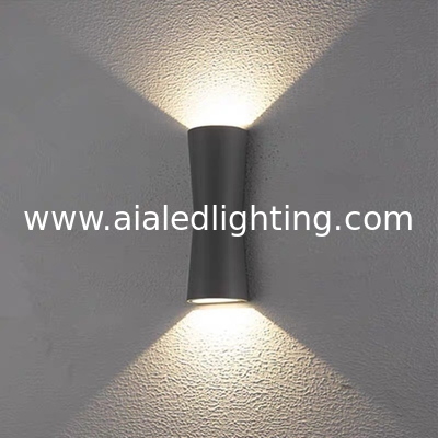 Modern wall mounted lamps decorative outdoor waterproof up down wall lamp courtyard garden hotel villa house wall light supplier