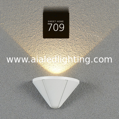 Outdoor wall lamp waterproof garden lamps exterior wall light up and down luminous spotlight villa wall washing lighting supplier