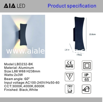 Outdoor wall lamp waterproof corridor bedroom wall lamp balcony modern minimalist bedside lights led decorative light supplier