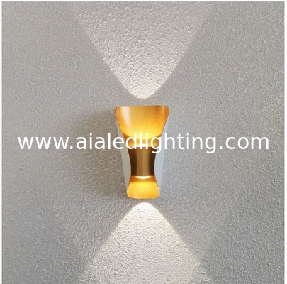 IP65 water proofing exterior wall lamps outdoor COB 6W led wall lights outside led wall lamp light fixtures supplier