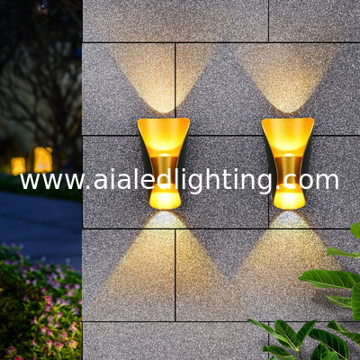 IP65 water proofing exterior wall lamps outdoor COB 6W led wall lights outside led wall lamp light fixtures supplier