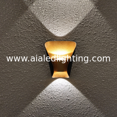IP65 water proofing exterior wall lamps outdoor COB 6W led wall lights outside led wall lamp light fixtures supplier