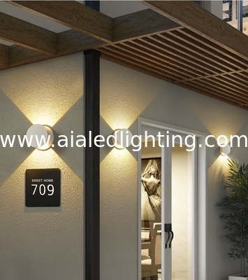 Outdoor adjustable waterproof wall lights modern simple household style exterior wall lamp spotlight balcony wall lamps supplier