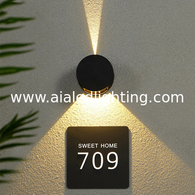 Outdoor adjustable waterproof wall lights modern simple household style exterior wall lamp spotlight balcony wall lamps supplier