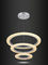 diy modern ring led pendant light &amp; commercial ring pendant light contemporary led ring pendant light for hotel supplier