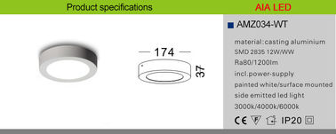 Home led light surface mounted round LED panel light for office used supplier