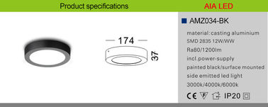 Home led light surface mounted round LED panel light for office used supplier