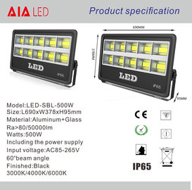 Hot sell aluminum 60degree led flood lights COB 500W Flood up light for buiding wall decoration supplier