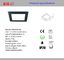 Indoor Black 12W best price ultrathin LED Panel light/LED ceiling light for home supplier